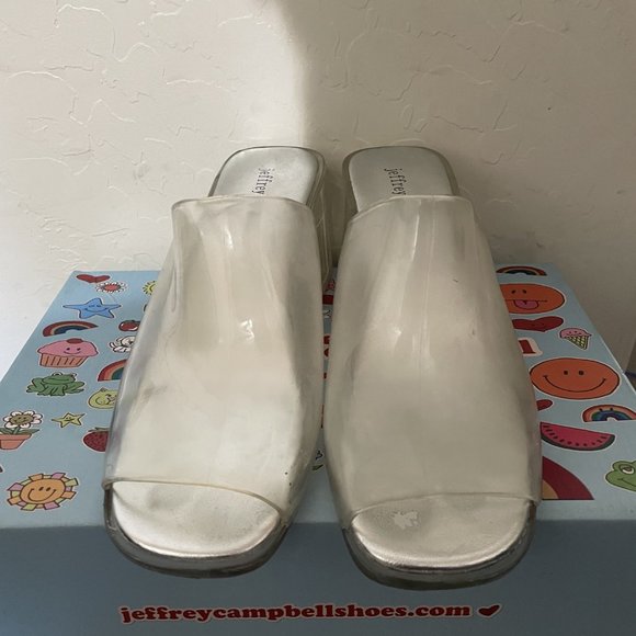 Jeffrey Campbell Petra Mule - Clear - Picture 7 of 7